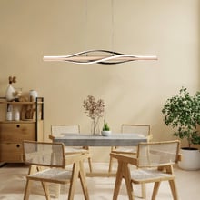 Blake Rubberwood LED Pendant Light